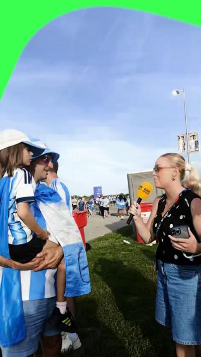 Elizabeth Conway interviews Argentina fans