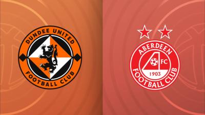 Dundee United and Aberdeen badges