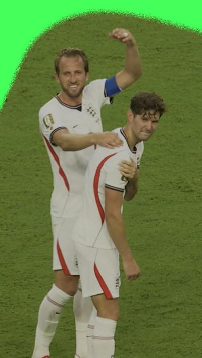 Harry Kane and John Stones 