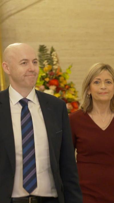 Jon Burrows and Diana Armstrong