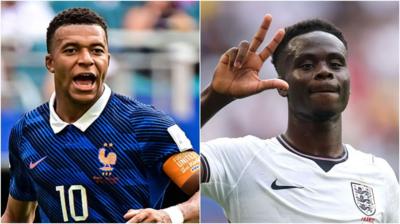 mbappe and saka