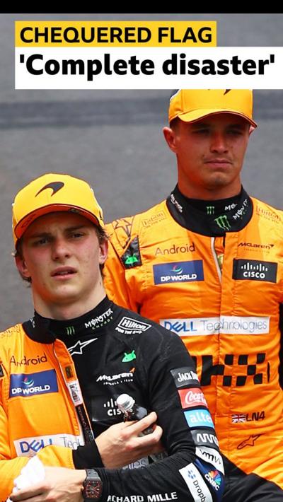 Lando Norris and Oscar Piastri for McLaren