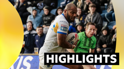 Maika Sivo of Leeds runs in to score a try