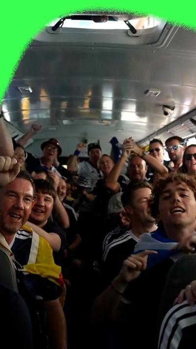 Scotland fans