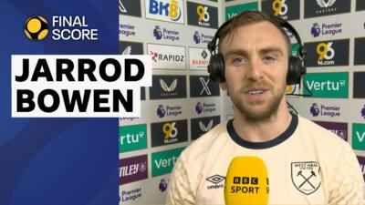 West Ham have to keep believing - Bowen