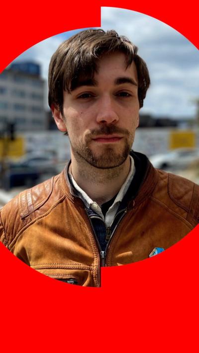 A young man in a jacket