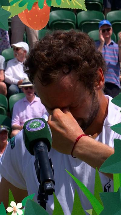 Roman Safiullin on court interview