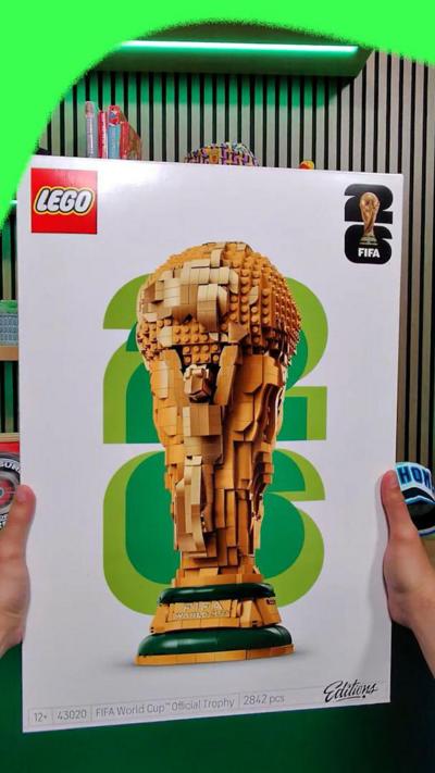 Lego World Cup trophy