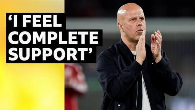 'I feel complete support' says Arne Slot