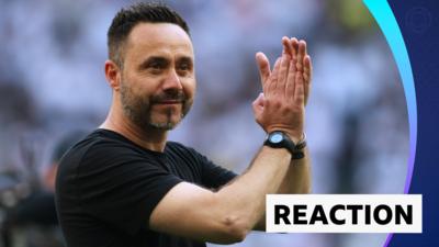 Tottenham's Roberto De Zerbi says he's already working on the next season as they survive relegation to stay in the Premier League.