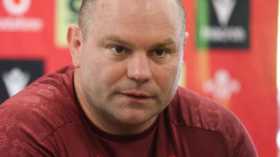 Wales head coach Sean Lynn