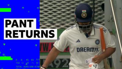 India's Rishabh Pant