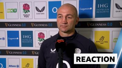 England head coach Steve Borthwick