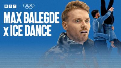 Social media influencer Max Balegde meets team GB's Lewis Gibson and Lilah Fear