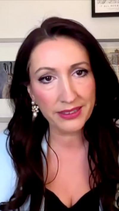 Emma Little-Pengelly during remote interview