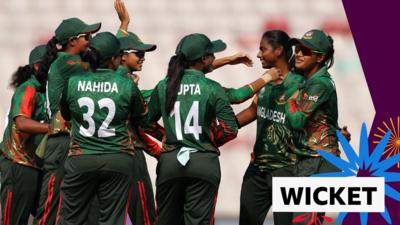 Bangladesh players celebrate