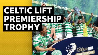 Celtic lift trophy