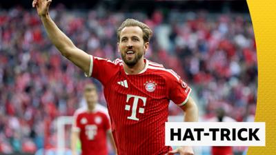 Bayern Munich's Harry Kane