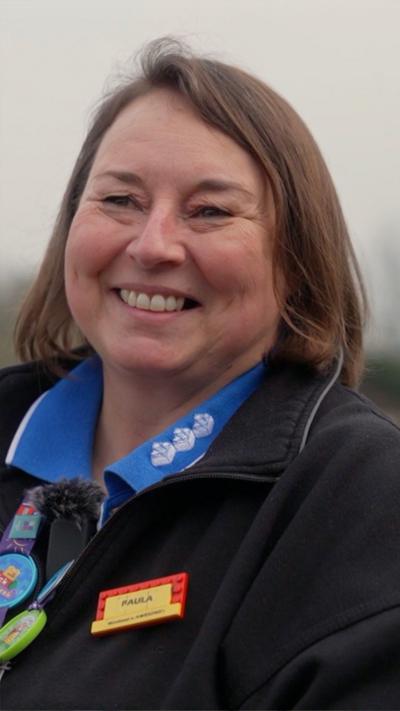 Paula Laughton has worked at Legoland for 29 years