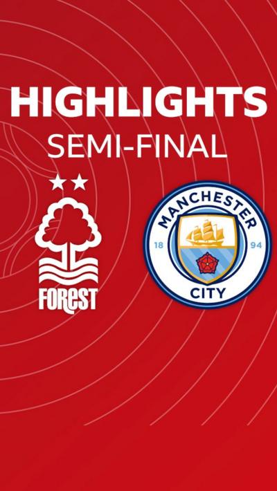 Nottingham Forest v Man City