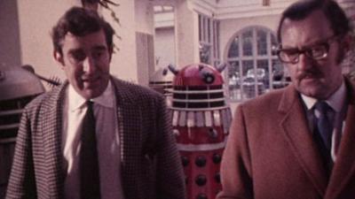 Terry Nation speaks to Alan Whicker about his creation, the Daleks.