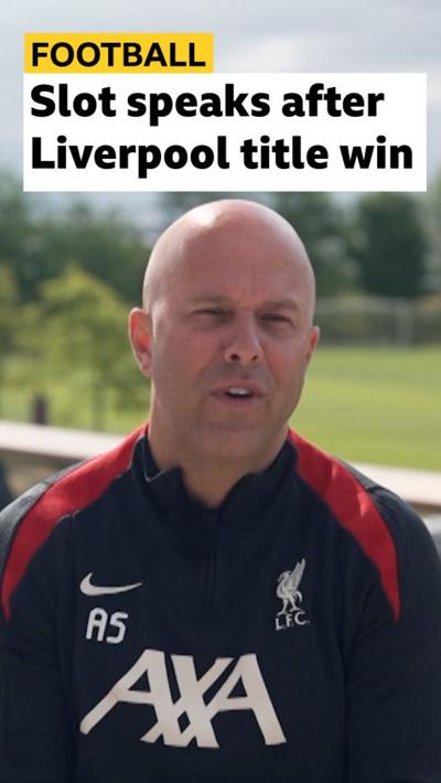 Slot speaks after Liverpool title win