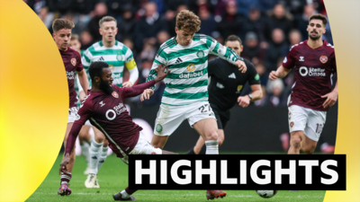 Hearts v Celtic highlights