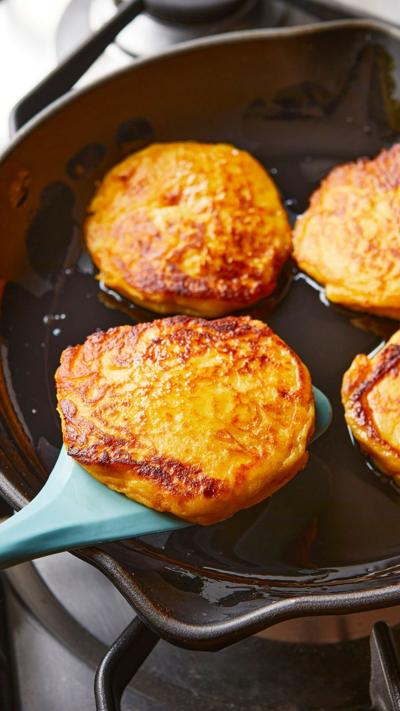 mashed potato cakes