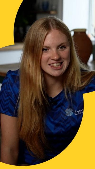 Para-swimmer Astrid Carroll