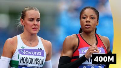 Keely Hodgkinson and Amber Anning 