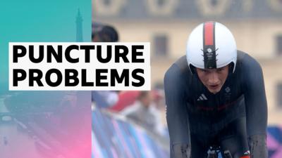 GB's Josh Tarling riding his bike