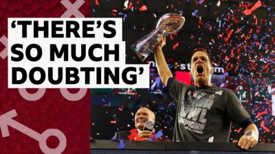 Tom Brady Super Bowl trophy