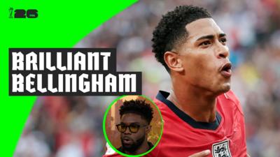 Micah Richards and Jude Bellingham