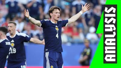 Scotland's Scott McTominay gesticulates
