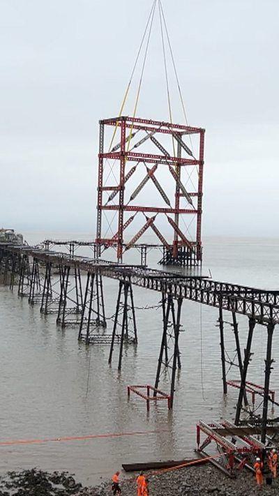 Birnbeck Pier restoration