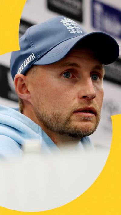 Joe Root during a press conference
