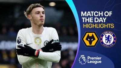 Palmer scores first-half hat-trick as Chelsea beat Wolves