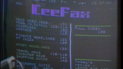 Pebble Mill looked at the newfangled 鶹ҳ information service - Ceefax.