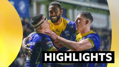 Warrington players celebrate