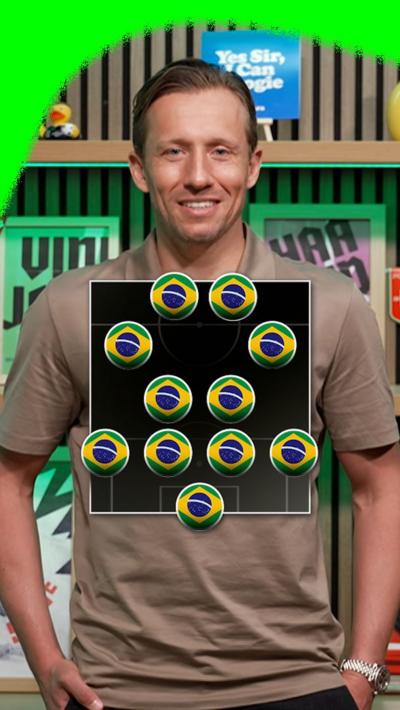Lucas Leiva's all-time Brazil XI