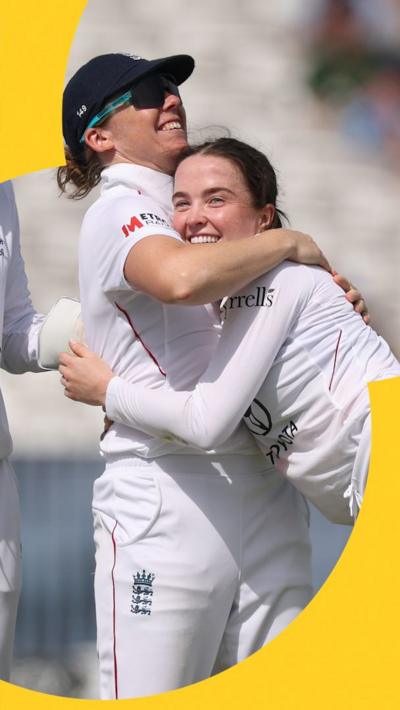 Heather Knight and Mady Villiers