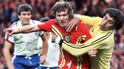 England v Wales: The day in 1977 when Leighton James' penalty won it at Wembley