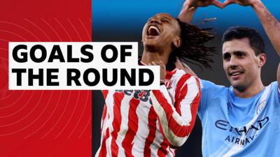 Lamine Cisse of Stoke and Man City's Rodri