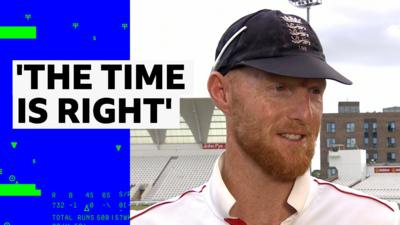 Ben Stokes in a post-match interview after announcing his retirement