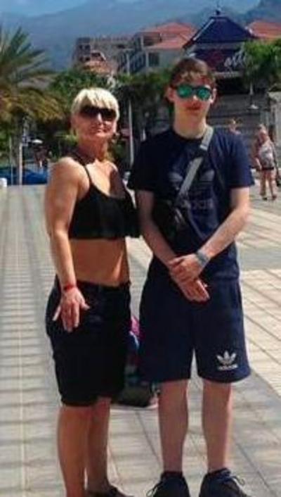 Mum and son