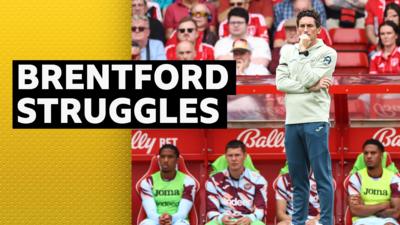 Brentford boss Keith Andrews