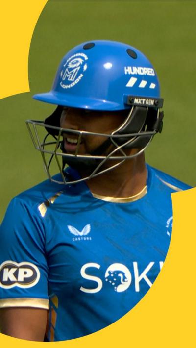 Nicholas Pooran after getting out 