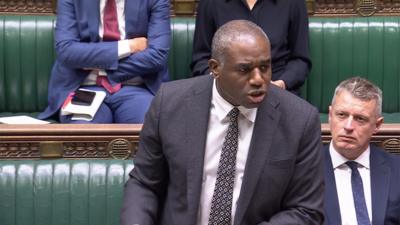David Lammy speaking in the Commons - 21 July 2025