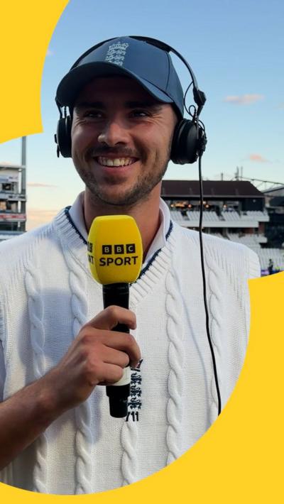 Josh Tongue talking to the BBC