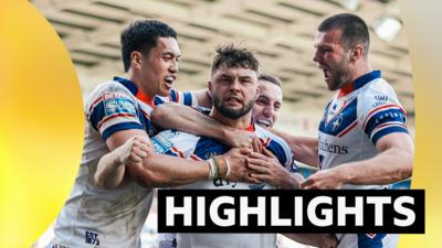 Wakefield players celebrate